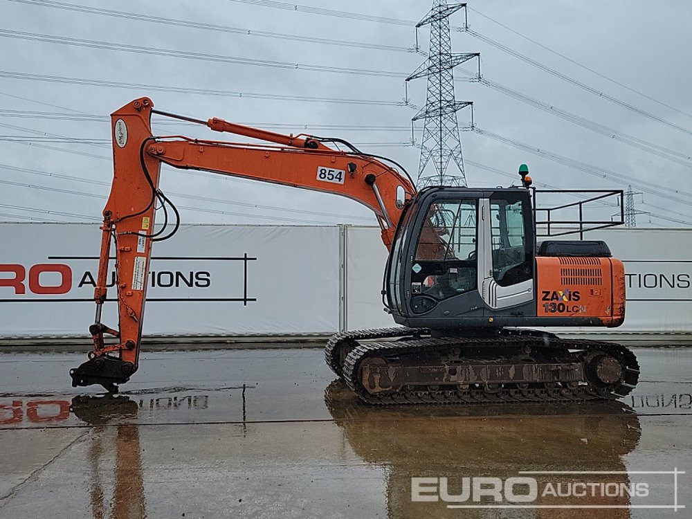 2010 Hitachi ZX130 LCN-3 - Excavadora de cadenas: foto 2 2010 Hitachi ZX130 LCN-3 - Excavadora de cadenas: foto 2