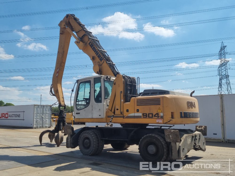 2010 Liebherr A904C HD Litronic - Excavadora de ruedas: foto 3 2010 Liebherr A904C HD Litronic - Excavadora de ruedas: foto 3