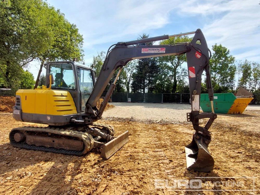Miniexcavadora 2010 Volvo EC55C: foto 6
