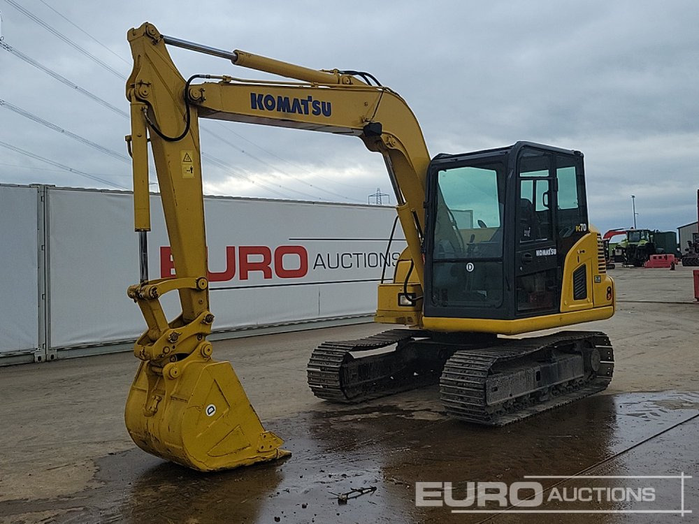 2011 Komatsu PC70-8 - Miniexcavadora: foto 1 2011 Komatsu PC70-8 - Miniexcavadora: foto 1