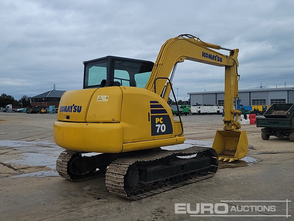 2011 Komatsu PC70-8 - Miniexcavadora: foto 5 2011 Komatsu PC70-8 - Miniexcavadora: foto 5