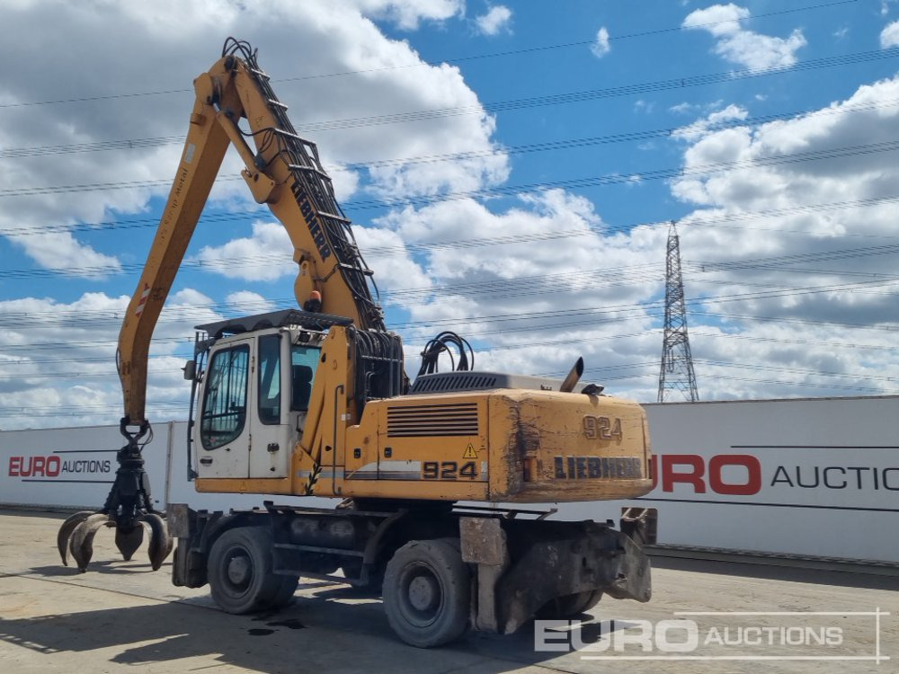 2011 Liebherr A924C LITRONIC - Excavadora de ruedas: foto 4 2011 Liebherr A924C LITRONIC - Excavadora de ruedas: foto 4