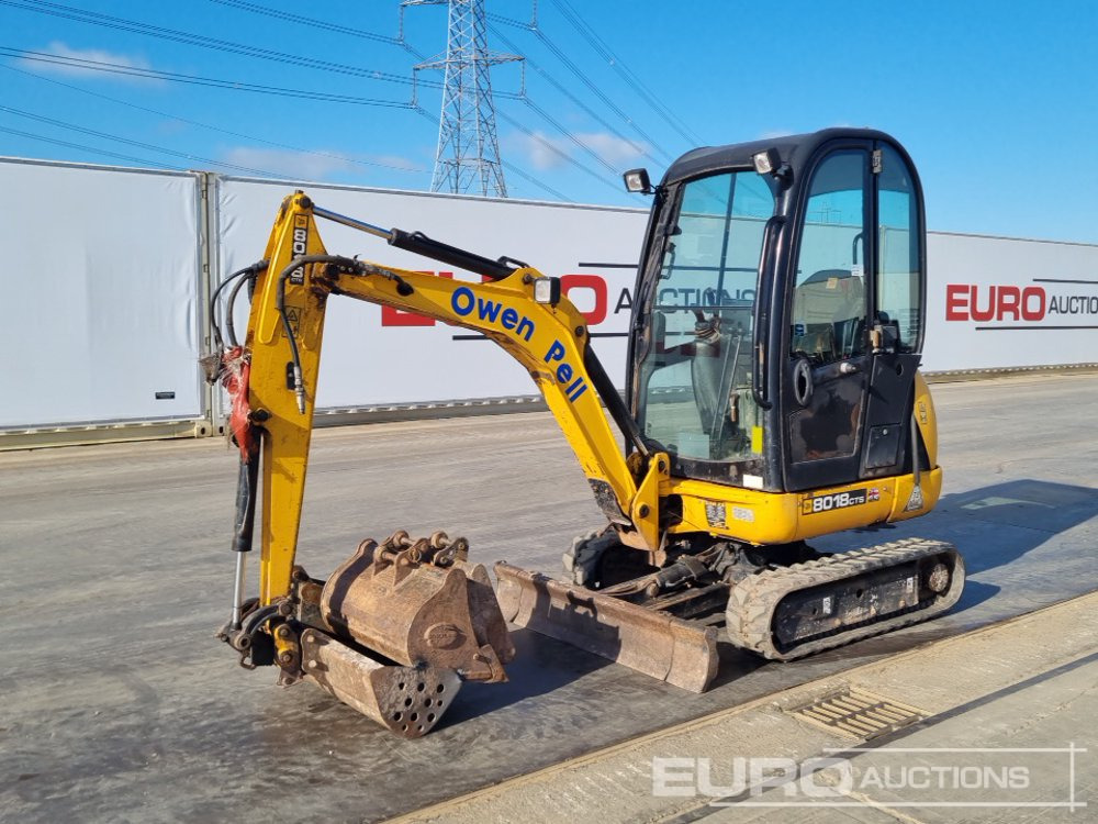 2012 JCB 8018 - Miniexcavadora: foto 1 2012 JCB 8018 - Miniexcavadora: foto 1
