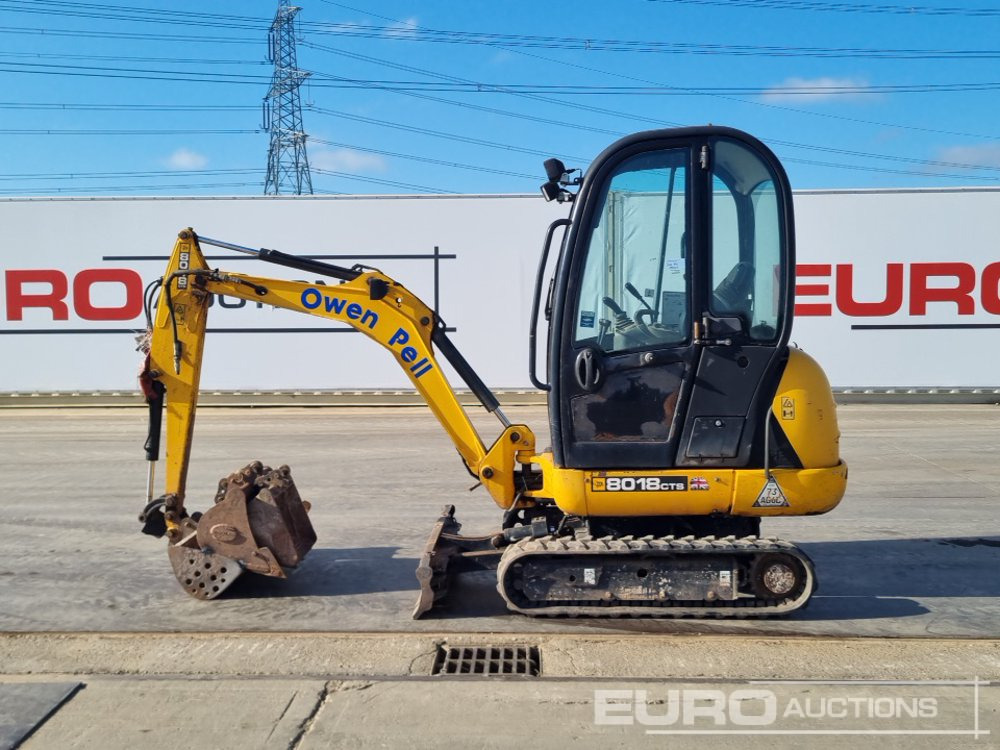 2012 JCB 8018 - Miniexcavadora: foto 2 2012 JCB 8018 - Miniexcavadora: foto 2