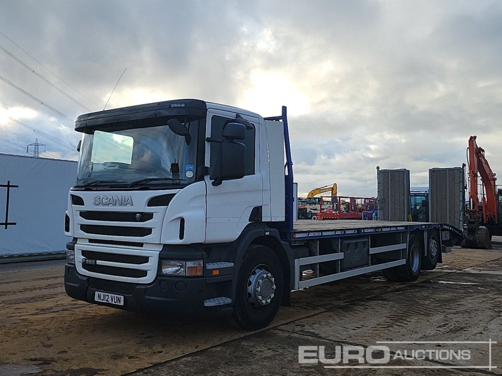 2012 Scania P280 - Camión caja abierta: foto 1 2012 Scania P280 - Camión caja abierta: foto 1