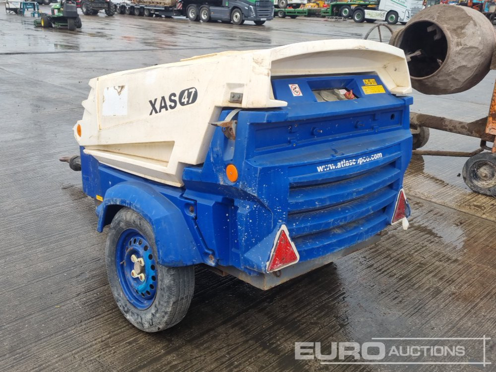 2013 Atlas Copco XAS47 - Compresor de aire: foto 3 2013 Atlas Copco XAS47 - Compresor de aire: foto 3