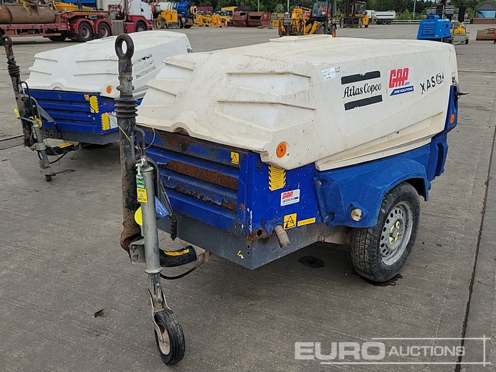 2013 Atlas Copco XAS67 130CFM - Compresor de aire: foto 1 2013 Atlas Copco XAS67 130CFM - Compresor de aire: foto 1
