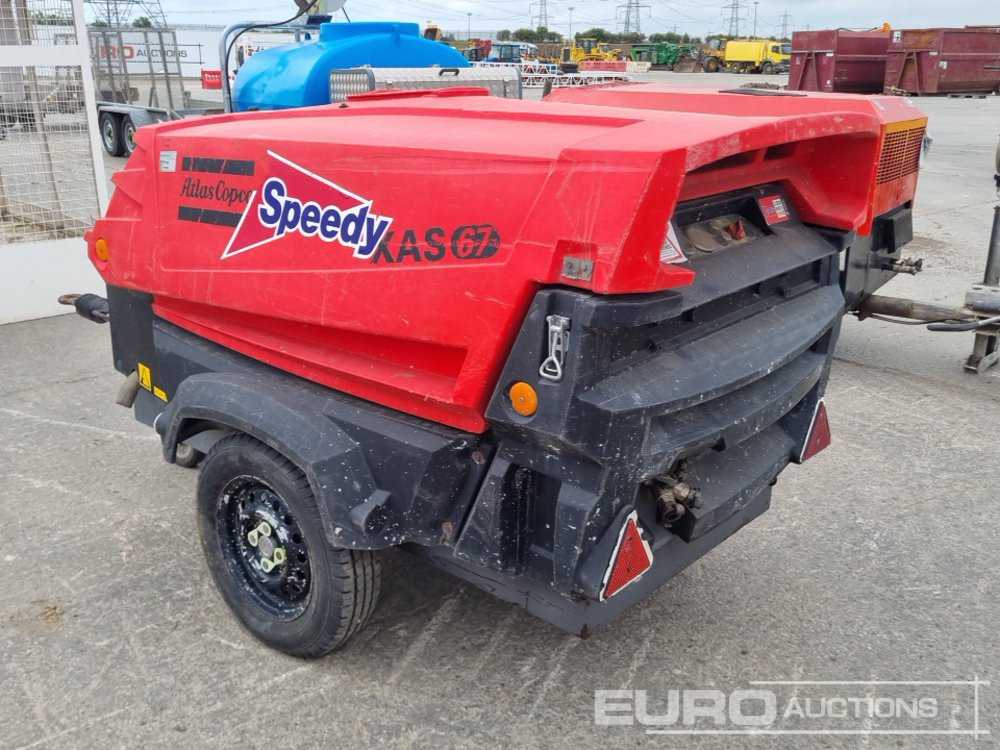2013 Atlas Copco XAS67 - Compresor de aire: foto 3 2013 Atlas Copco XAS67 - Compresor de aire: foto 3