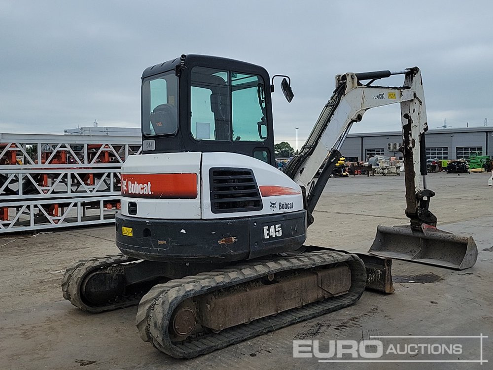 2013 Bobcat E45 - Miniexcavadora: foto 5 2013 Bobcat E45 - Miniexcavadora: foto 5