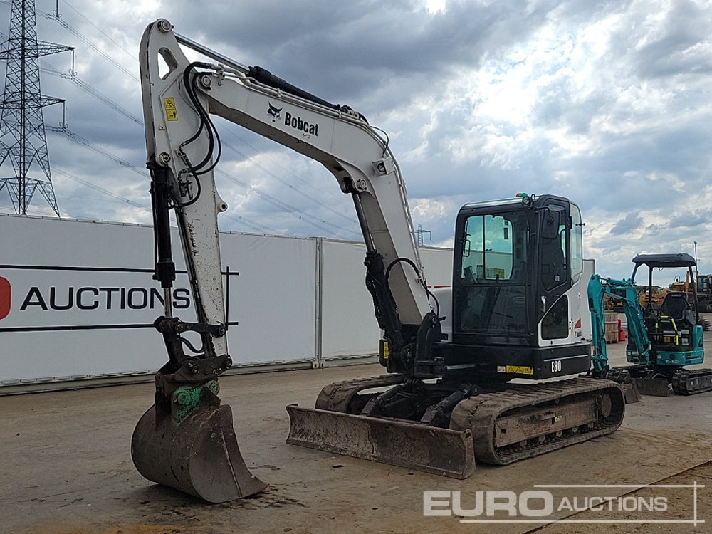 2013 Bobcat E80 - Miniexcavadora: foto 1 2013 Bobcat E80 - Miniexcavadora: foto 1