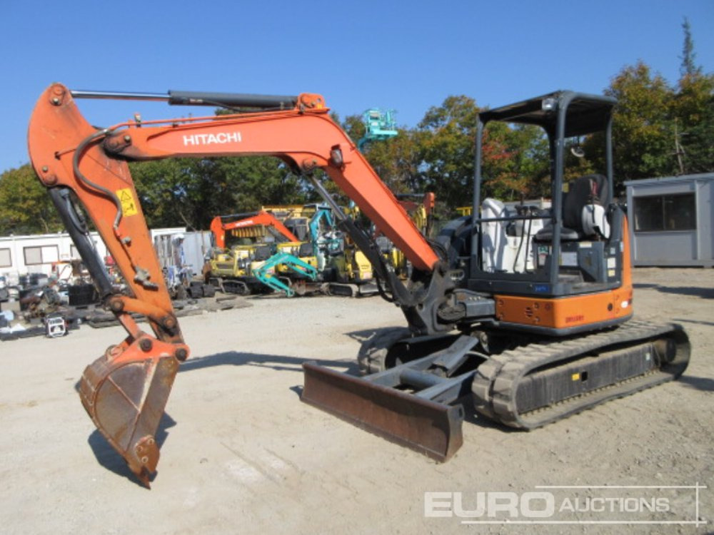 2013 Hitachi ZX40U-5A Rubber Tracks, Blade, Offset, Piped - Miniexcavadora: foto 3 2013 Hitachi ZX40U-5A Rubber Tracks, Blade, Offset, Piped - Miniexcavadora: foto 3