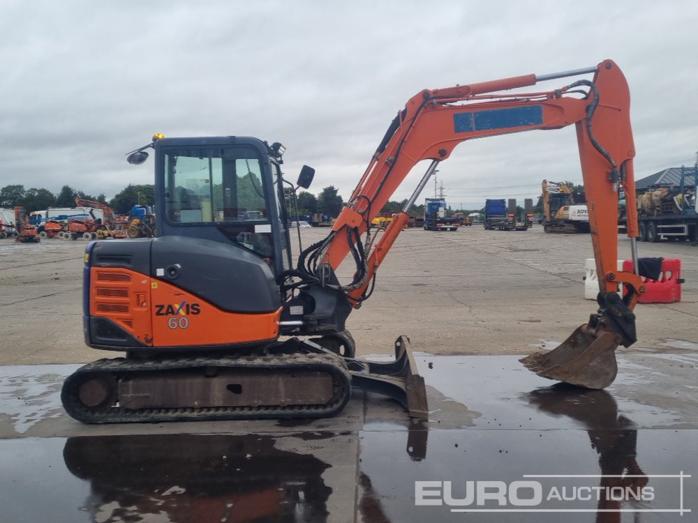 Miniexcavadora 2013 Hitachi ZX60USB-3 CLR: foto 6