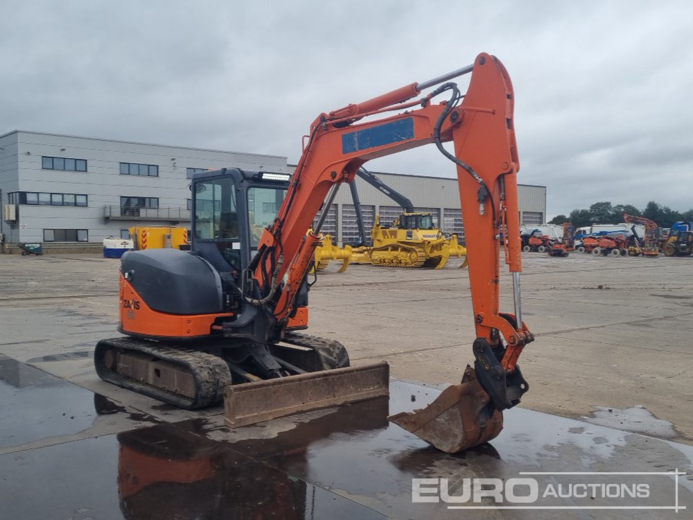 Miniexcavadora 2013 Hitachi ZX60USB-3 CLR: foto 7