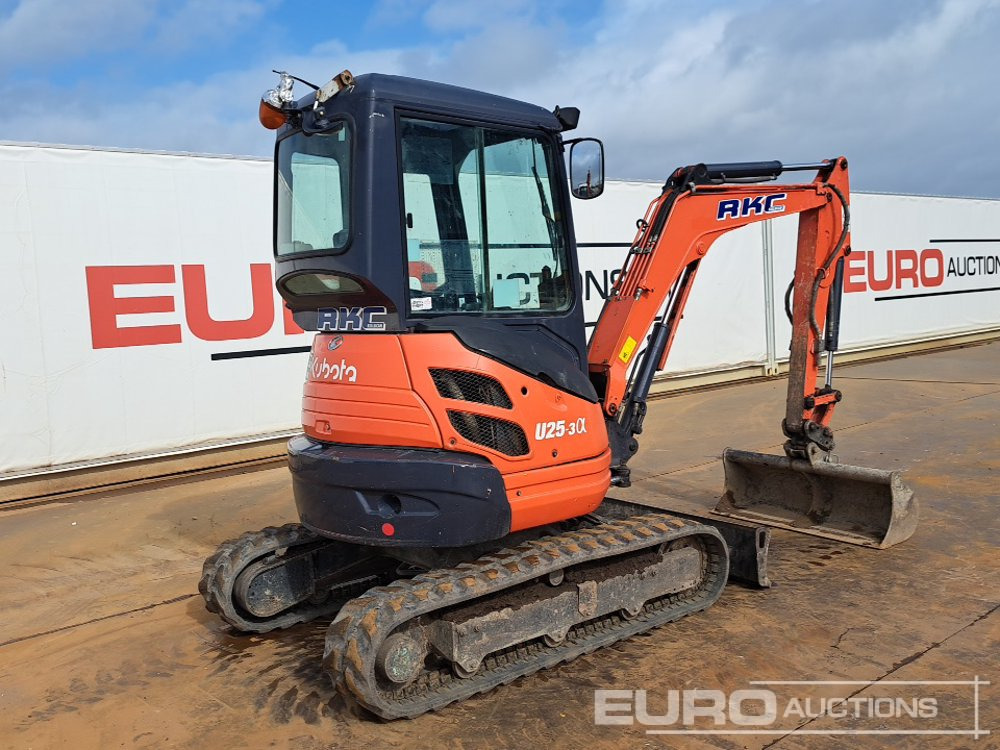 2013 Kubota U25-3EU - Miniexcavadora: foto 5 2013 Kubota U25-3EU - Miniexcavadora: foto 5