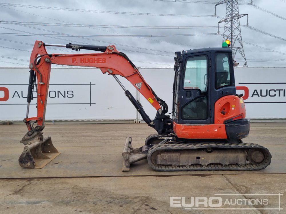 2013 Kubota U55-4 - Miniexcavadora: foto 2 2013 Kubota U55-4 - Miniexcavadora: foto 2
