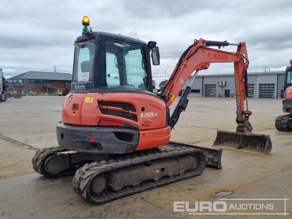 2013 Kubota U55-4 - Miniexcavadora: foto 5 2013 Kubota U55-4 - Miniexcavadora: foto 5