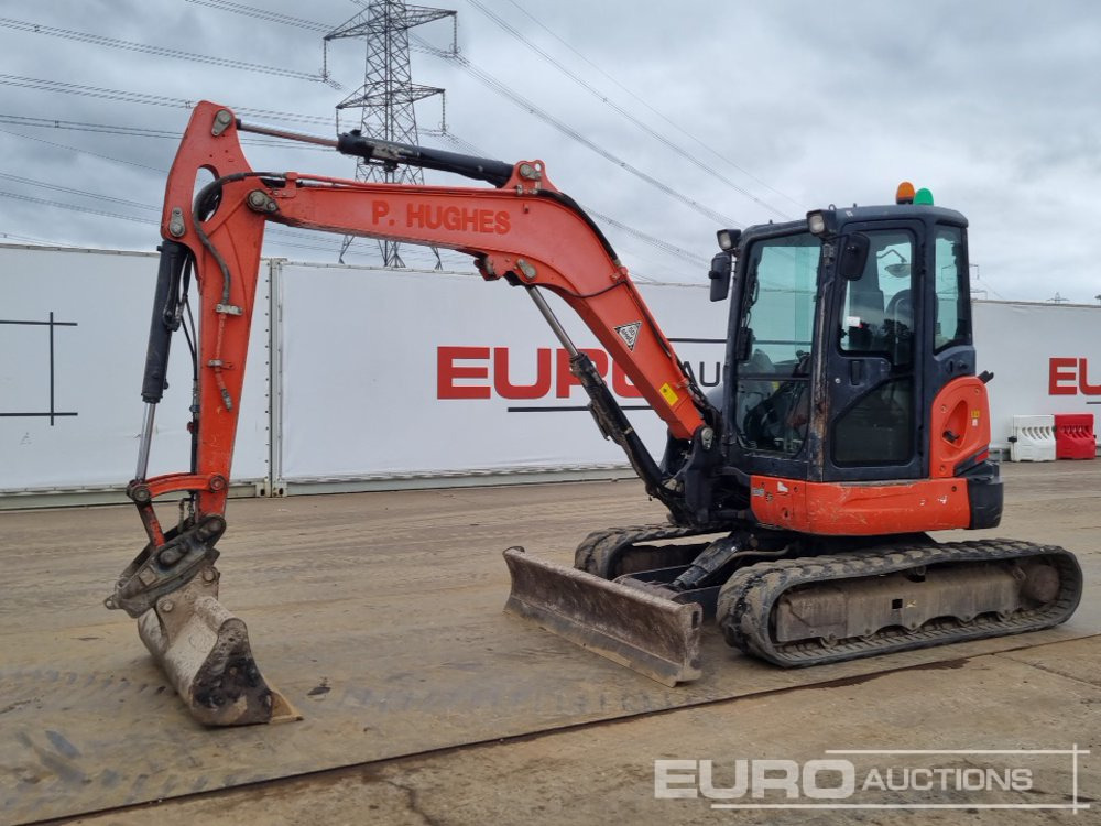 2013 Kubota U55-4 - Miniexcavadora: foto 1 2013 Kubota U55-4 - Miniexcavadora: foto 1