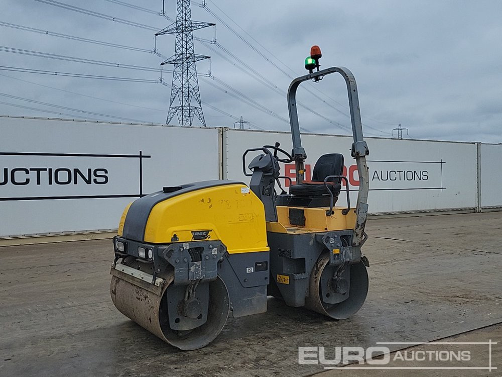 2014 Dynapac Double Drum Vibrating Roller, Roll Bar - Rodillo: foto 1 2014 Dynapac Double Drum Vibrating Roller, Roll Bar - Rodillo: foto 1