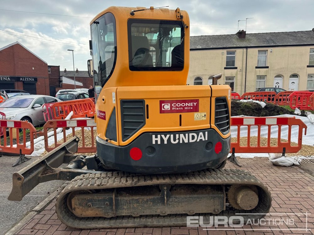 2014 Hyundai R60CR-9A - Miniexcavadora: foto 3 2014 Hyundai R60CR-9A - Miniexcavadora: foto 3