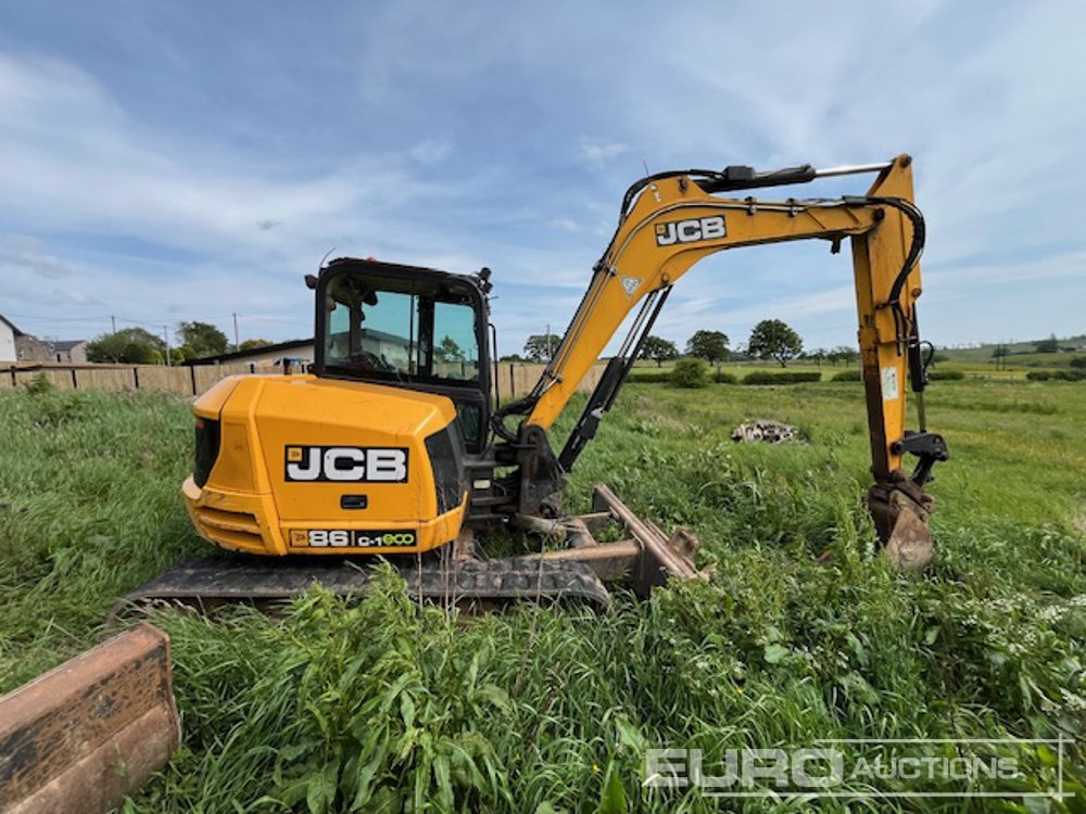 Miniexcavadora 2014 JCB 86C-1: foto 6