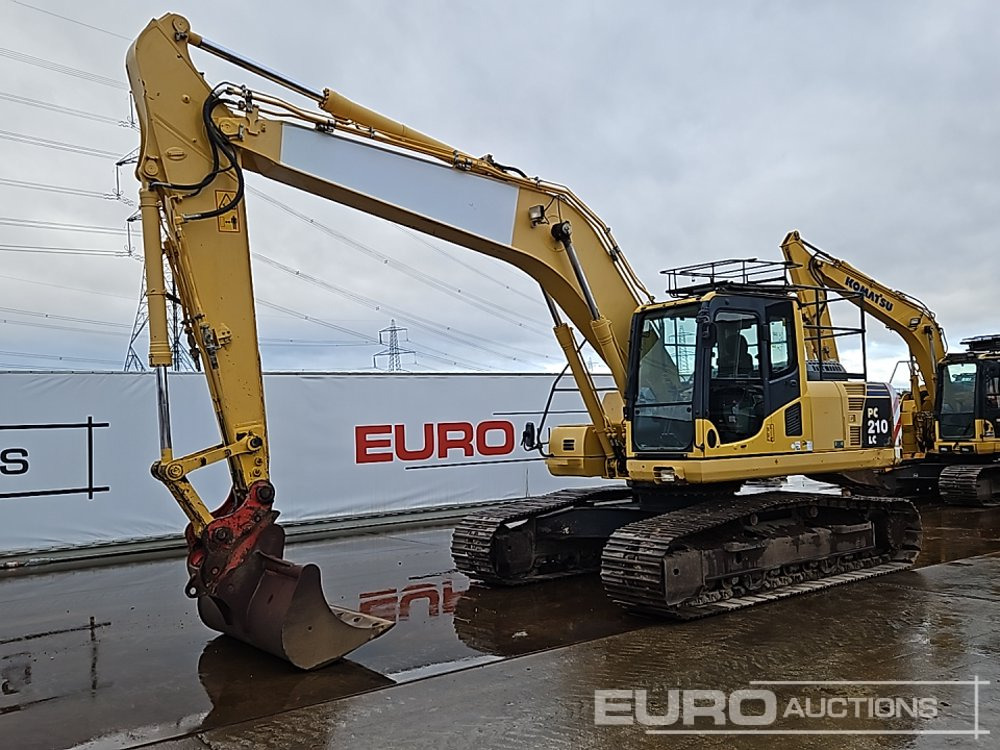 2014 Komatsu PC210LC-8 - Excavadora de cadenas: foto 1 2014 Komatsu PC210LC-8 - Excavadora de cadenas: foto 1