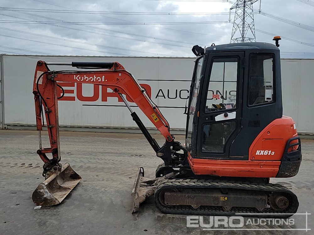 2014 Kubota KX61-3 - Miniexcavadora: foto 2 2014 Kubota KX61-3 - Miniexcavadora: foto 2