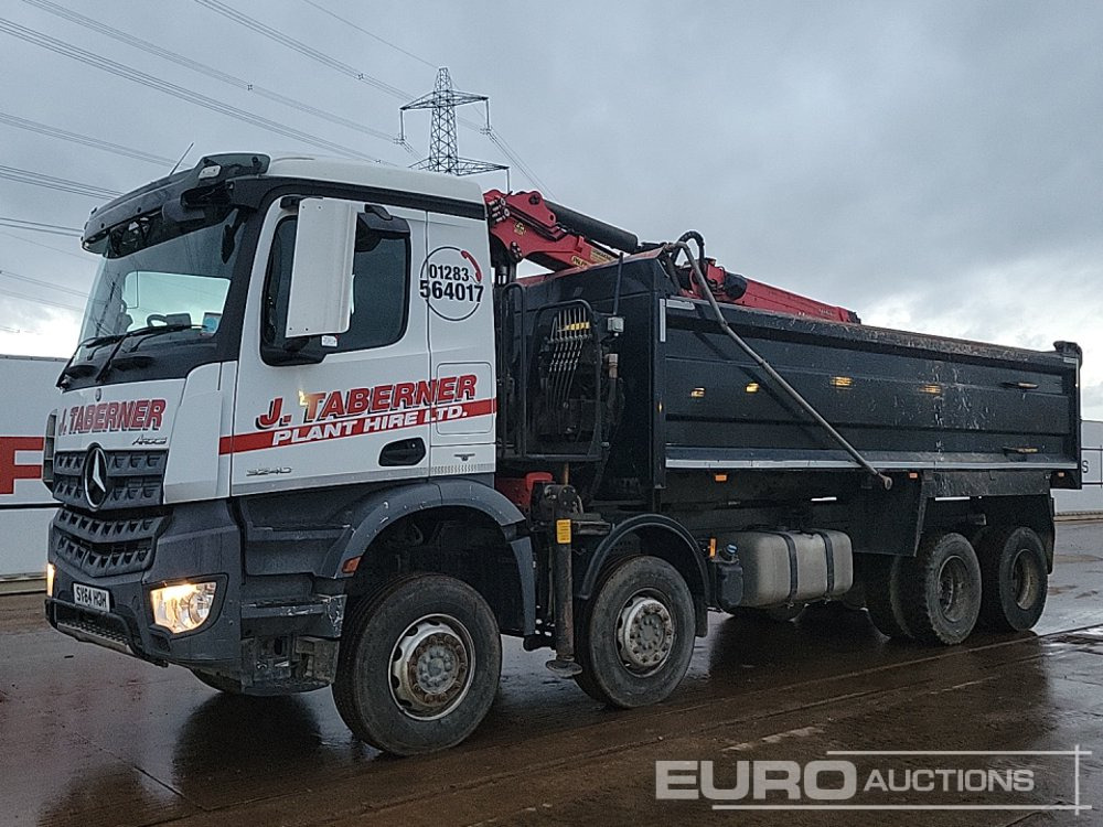 2014 Mercedes Arocs 3240 - Camión volquete: foto 1 2014 Mercedes Arocs 3240 - Camión volquete: foto 1