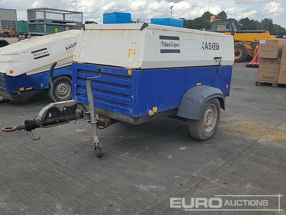 2015 Atlas Copco XAS137 - Compresor de aire: foto 1 2015 Atlas Copco XAS137 - Compresor de aire: foto 1