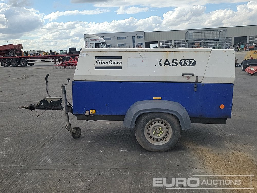 2015 Atlas Copco XAS137 - Compresor de aire: foto 2 2015 Atlas Copco XAS137 - Compresor de aire: foto 2