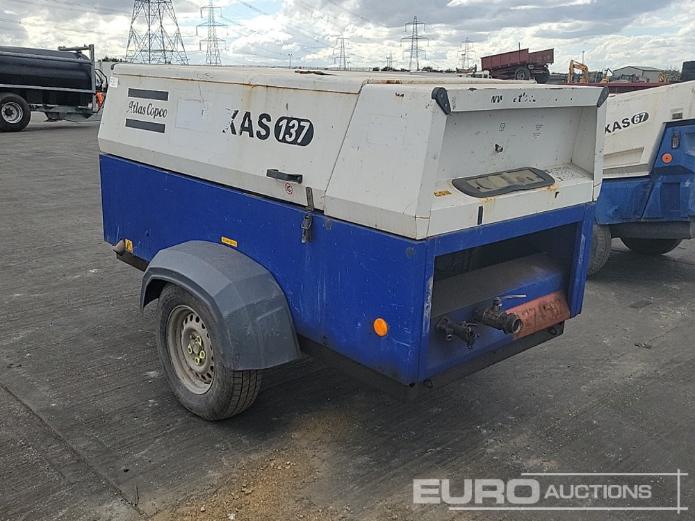 2015 Atlas Copco XAS137 - Compresor de aire: foto 3 2015 Atlas Copco XAS137 - Compresor de aire: foto 3