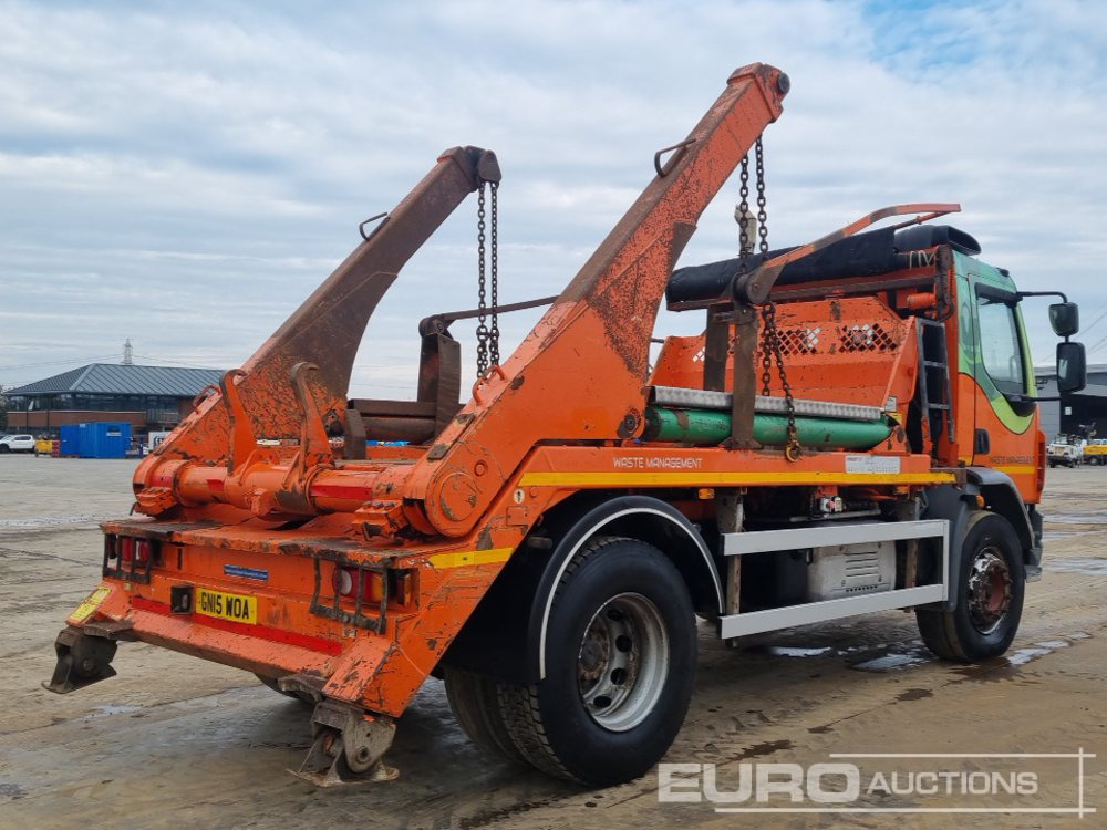 2015 DAF LF250 - Camión portacontenedor de cadenas: foto 5 2015 DAF LF250 - Camión portacontenedor de cadenas: foto 5
