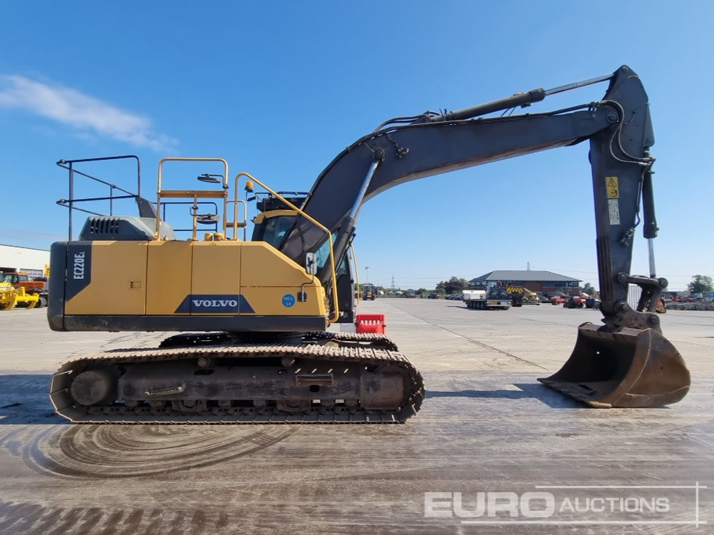Excavadora de cadenas 2015 Volvo EC220EL: foto 6