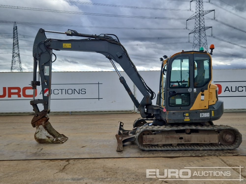 2015 Volvo ECR88D - Miniexcavadora: foto 2 2015 Volvo ECR88D - Miniexcavadora: foto 2