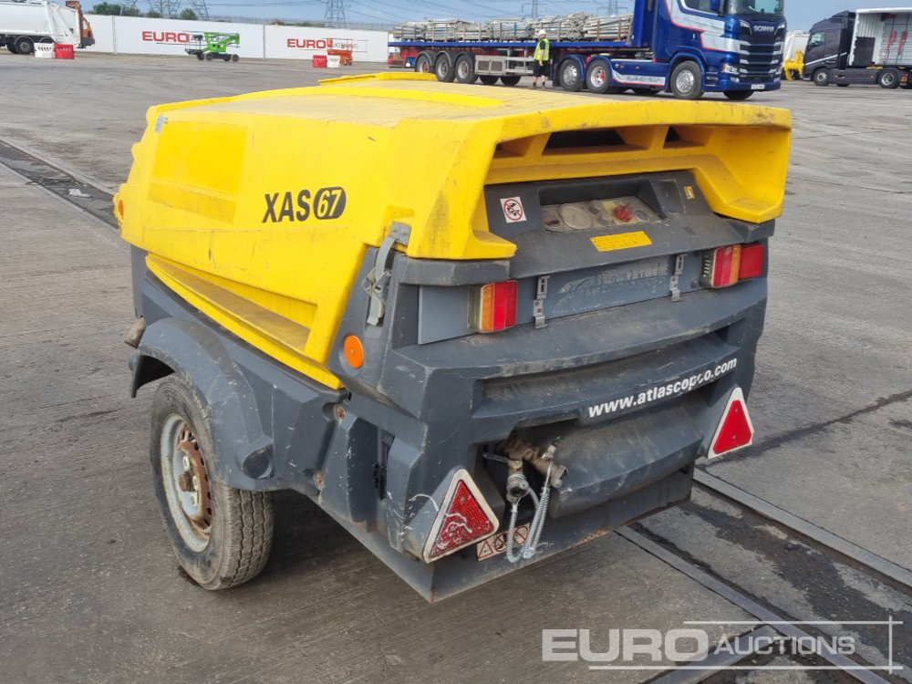 2016 Atlas Copco XAS67KD - Compresor de aire: foto 3 2016 Atlas Copco XAS67KD - Compresor de aire: foto 3