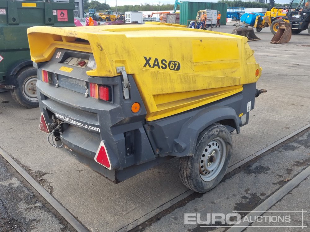 2016 Atlas Copco XAS67KD - Compresor de aire: foto 5 2016 Atlas Copco XAS67KD - Compresor de aire: foto 5