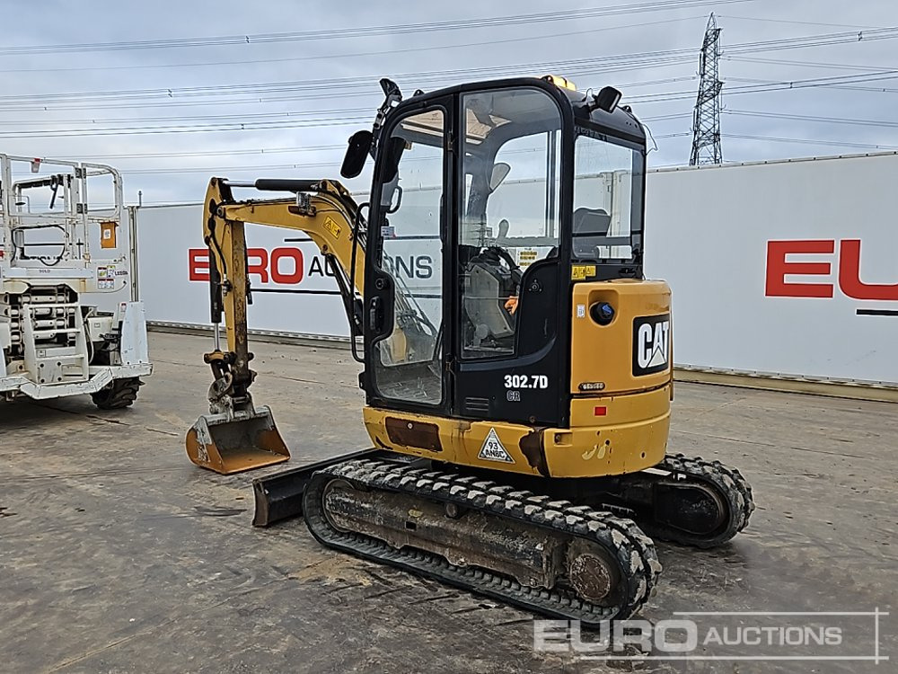 2016 CAT 302.7DCR - Miniexcavadora: foto 3 2016 CAT 302.7DCR - Miniexcavadora: foto 3