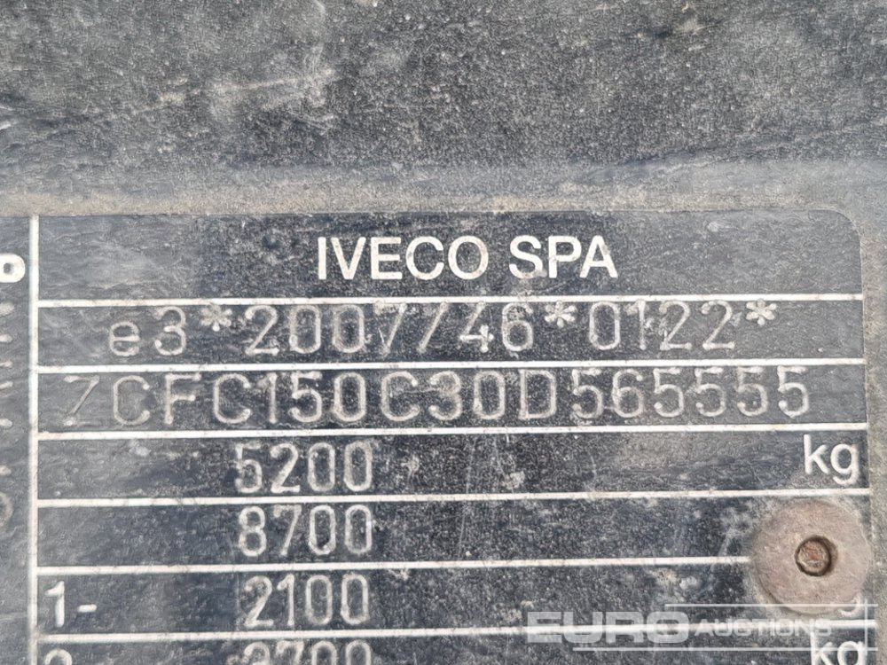 Furgoneta caja abierta 2016 Iveco Daily 50-170: foto 44