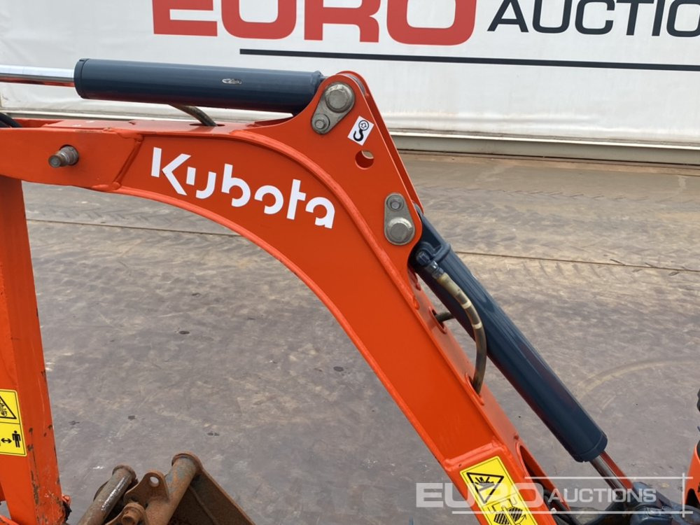 Miniexcavadora 2016 Kubota K008-3: foto 15