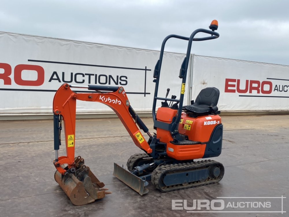 2016 Kubota K008-3 - Miniexcavadora: foto 1 2016 Kubota K008-3 - Miniexcavadora: foto 1