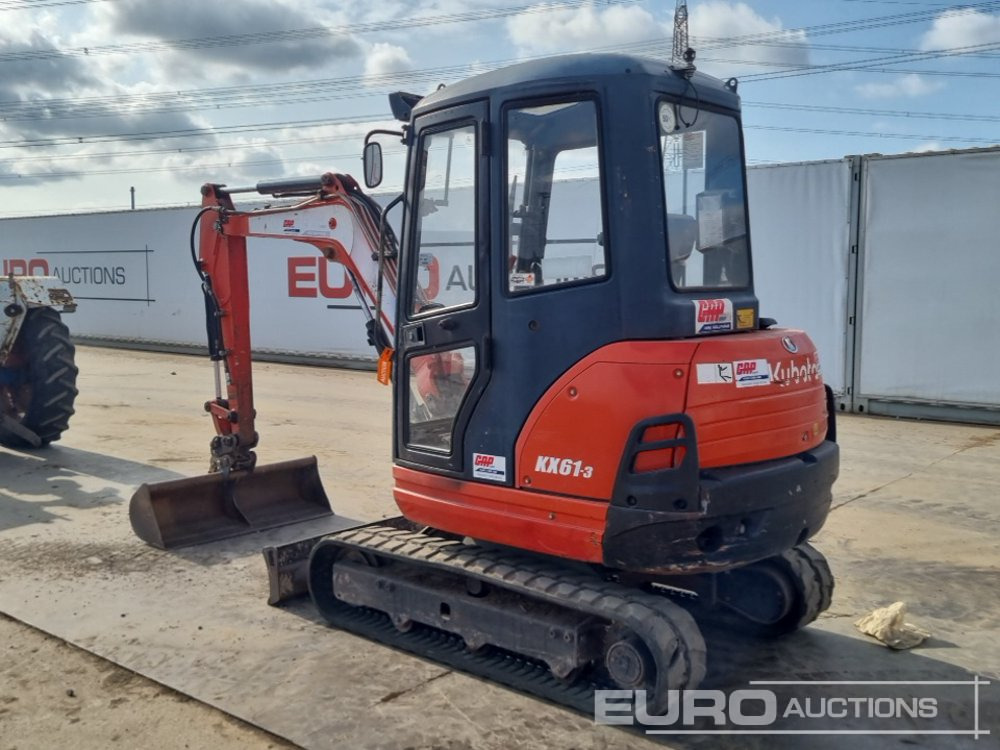 2016 Kubota KX61-3 - Miniexcavadora: foto 3 2016 Kubota KX61-3 - Miniexcavadora: foto 3