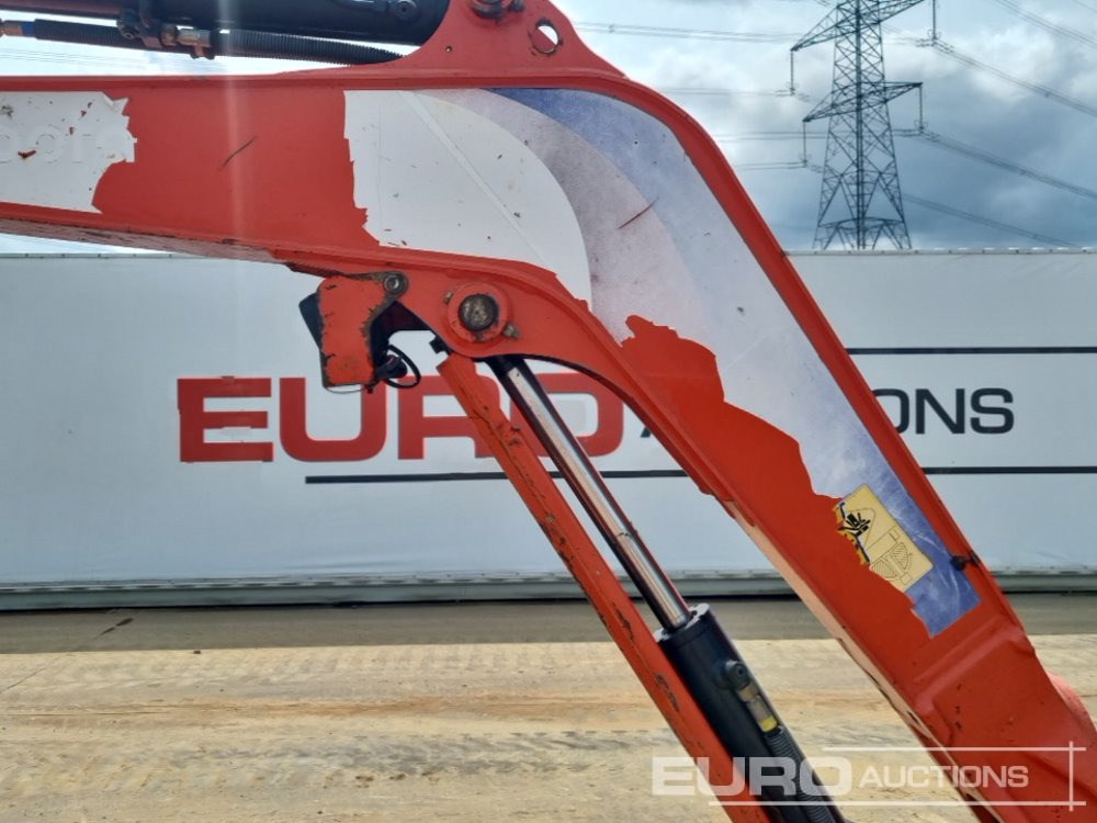 Miniexcavadora 2016 Kubota U27-4: foto 12