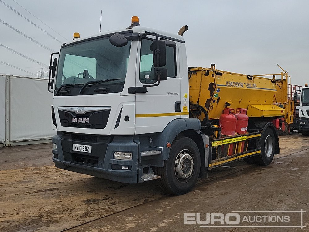 2016 MAN TGM18.250 - Camión volquete, Vehículo municipal: foto 1 2016 MAN TGM18.250 - Camión volquete, Vehículo municipal: foto 1