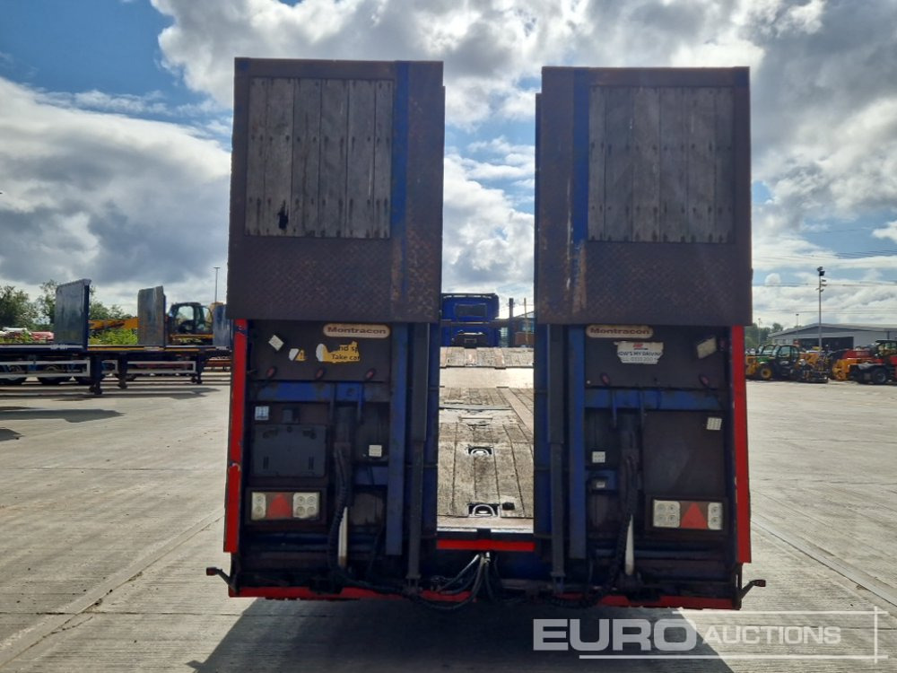 2016 Montracon Tri Axle Step Frame Low Loader Trailer, Winch, Neck Ramps, Out Riggers, Hydraulic Flip Toe Ramps - Semirremolque góndola rebajadas: foto 4 2016 Montracon Tri Axle Step Frame Low Loader Trailer, Winch, Neck Ramps, Out Riggers, Hydraulic Flip Toe Ramps - Semirremolque góndola rebajadas: foto 4