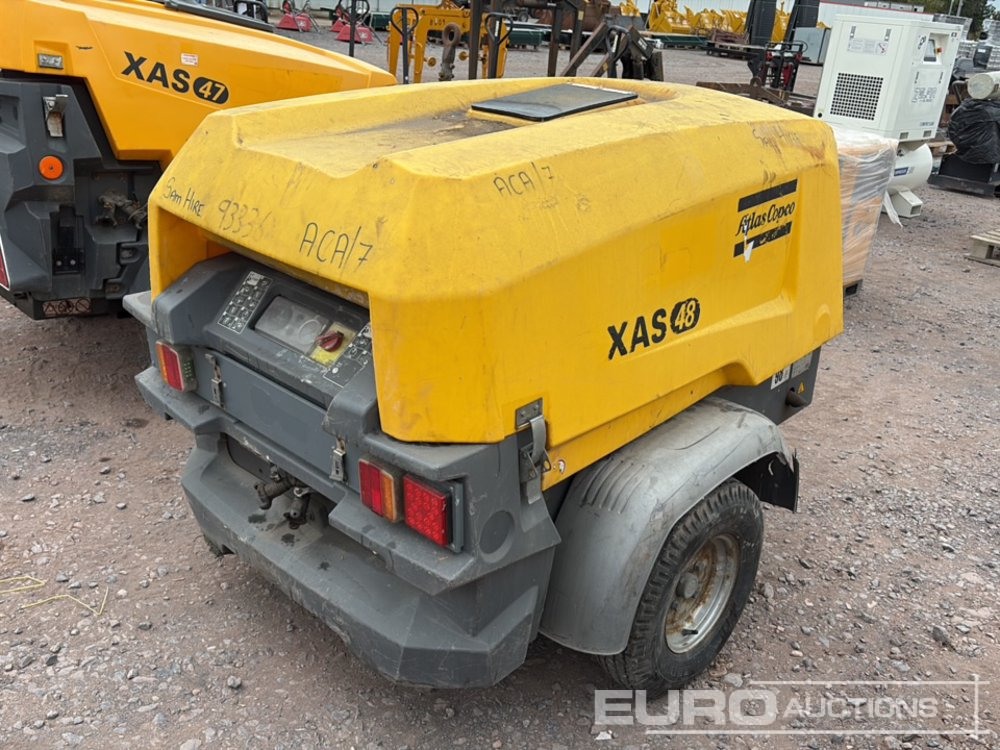 2017 Atlas Copco XAS48 - Compresor de aire: foto 3 2017 Atlas Copco XAS48 - Compresor de aire: foto 3