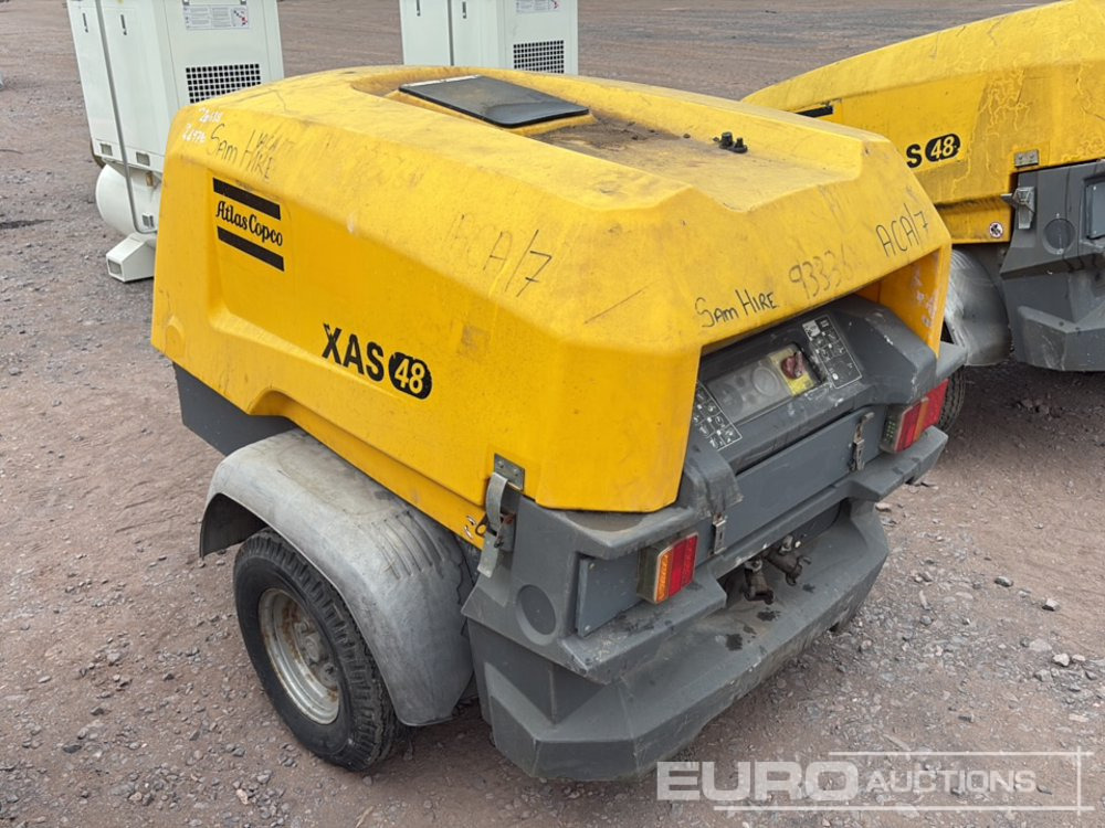2017 Atlas Copco XAS48 - Compresor de aire: foto 2 2017 Atlas Copco XAS48 - Compresor de aire: foto 2
