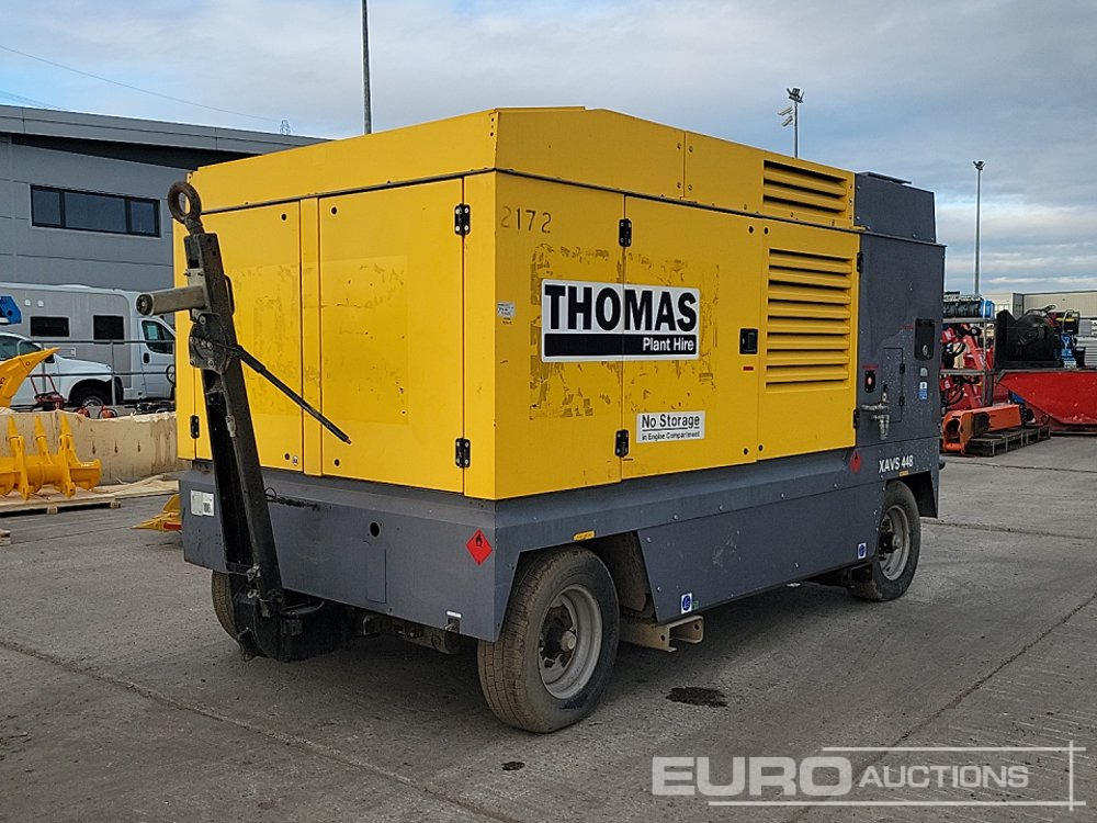 2017 Atlas Copco XAVS 448 890CFM - Compresor de aire: foto 1 2017 Atlas Copco XAVS 448 890CFM - Compresor de aire: foto 1