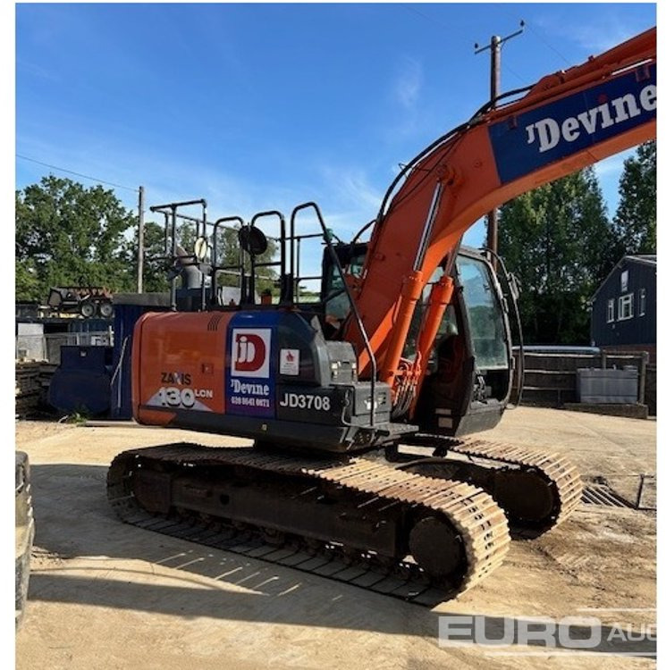 2017 Hitachi ZX130LCN-6 - Excavadora de cadenas: foto 4 2017 Hitachi ZX130LCN-6 - Excavadora de cadenas: foto 4