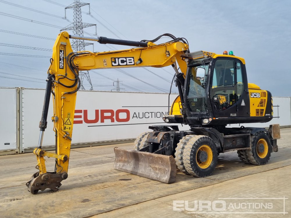 2017 JCB JS145WT - Excavadora de ruedas: foto 1 2017 JCB JS145WT - Excavadora de ruedas: foto 1