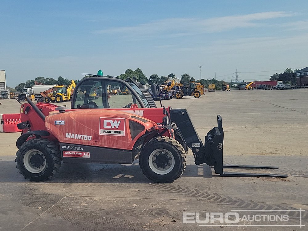 Manipulador telescópico 2017 Manitou MT625H Easy: foto 6