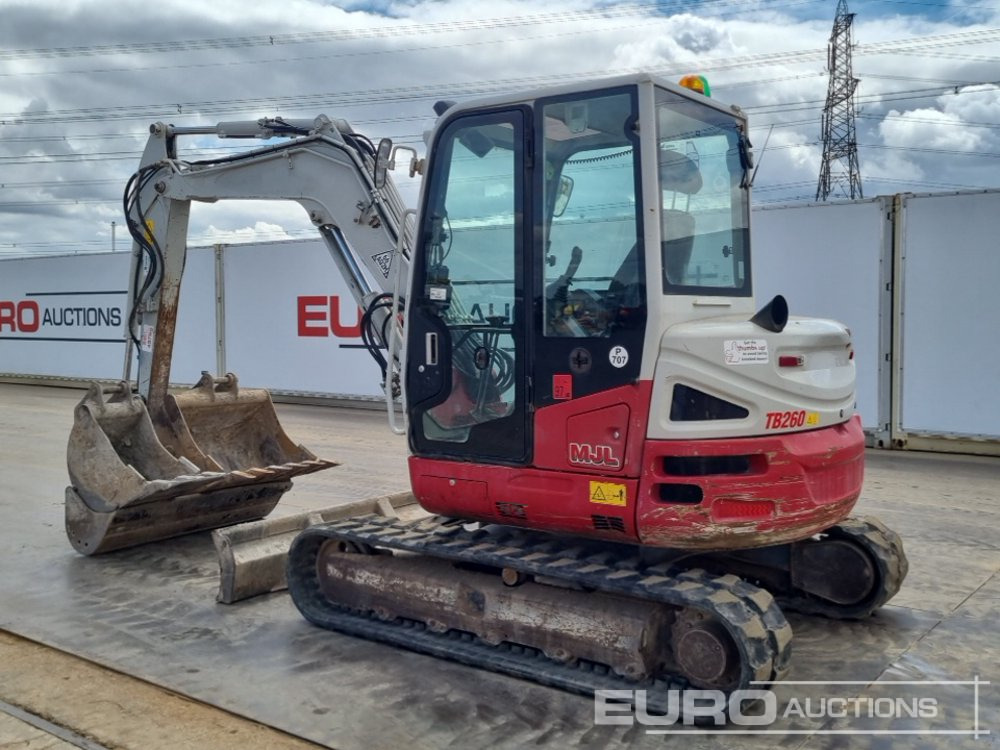 2017 Takeuchi TB260 - Miniexcavadora: foto 3 2017 Takeuchi TB260 - Miniexcavadora: foto 3